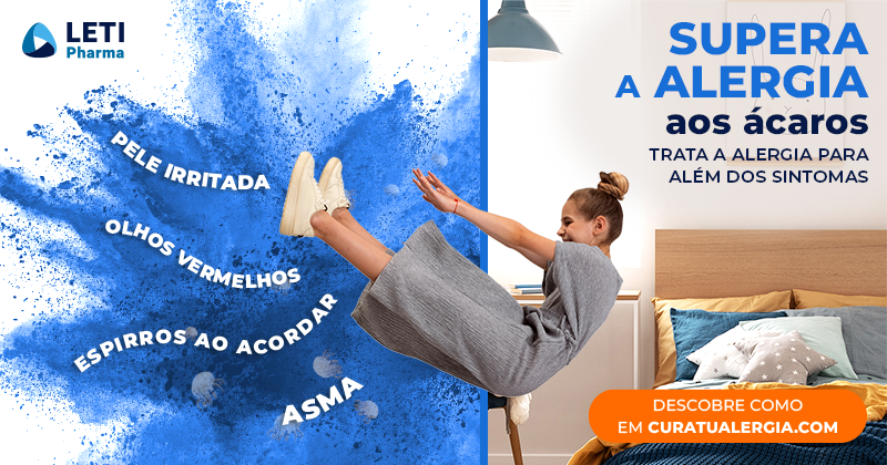 Supera a alergia aos acaros